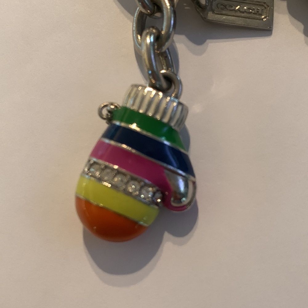COACH Mittens Keychain   - Picture 2 of 2